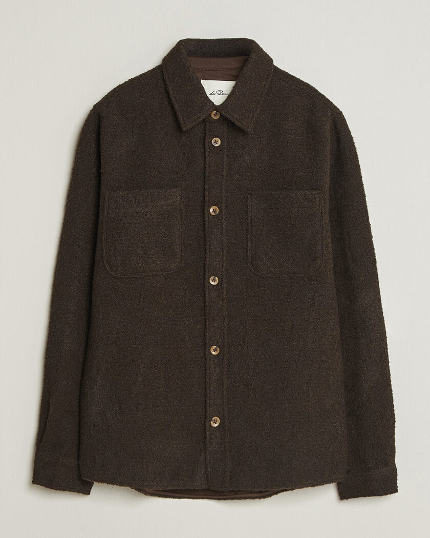 LES DEUX Boucle Overshirt Delicioso – Bruin