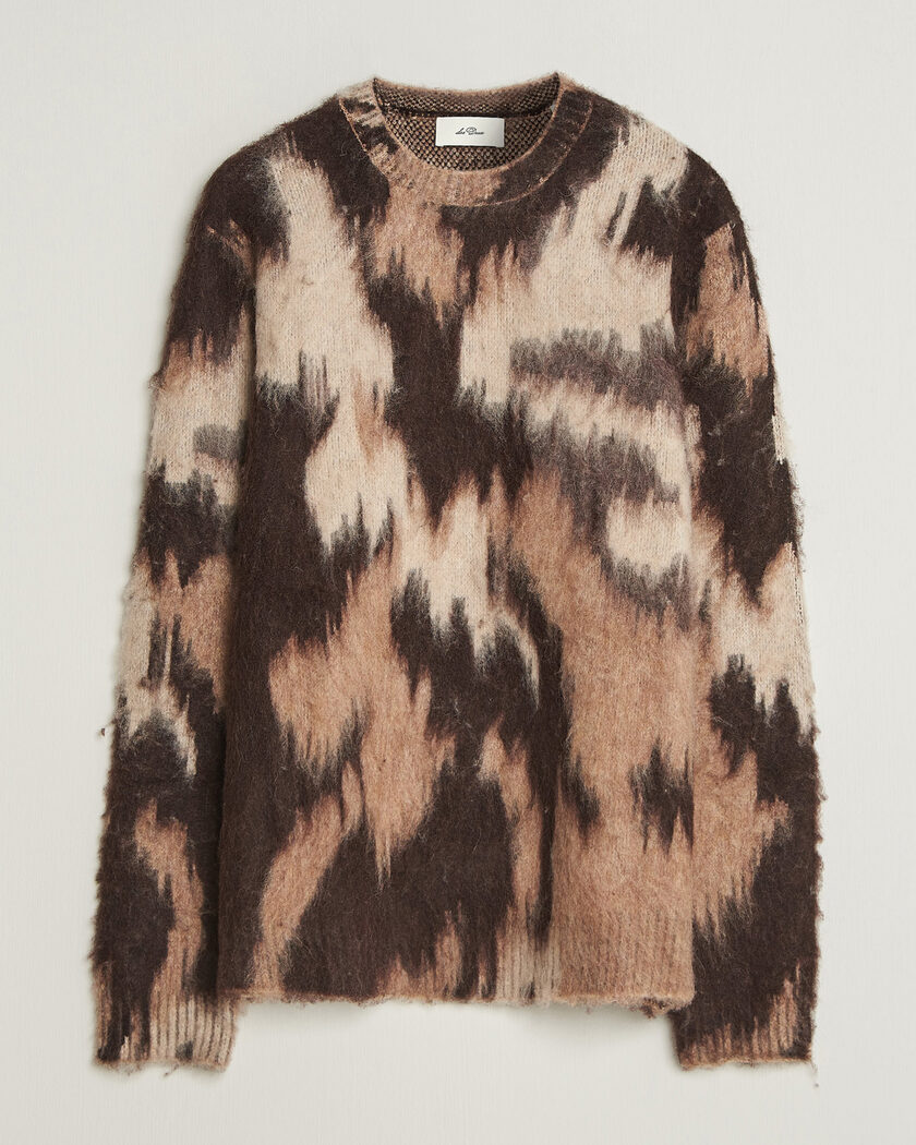 LES DEUX Forrest Crewneck Knit Brown – Marron