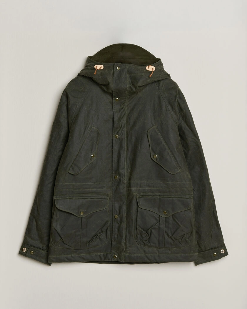 Manifattura Ceccarelli New Fisherman Parka Dark Green – Vert