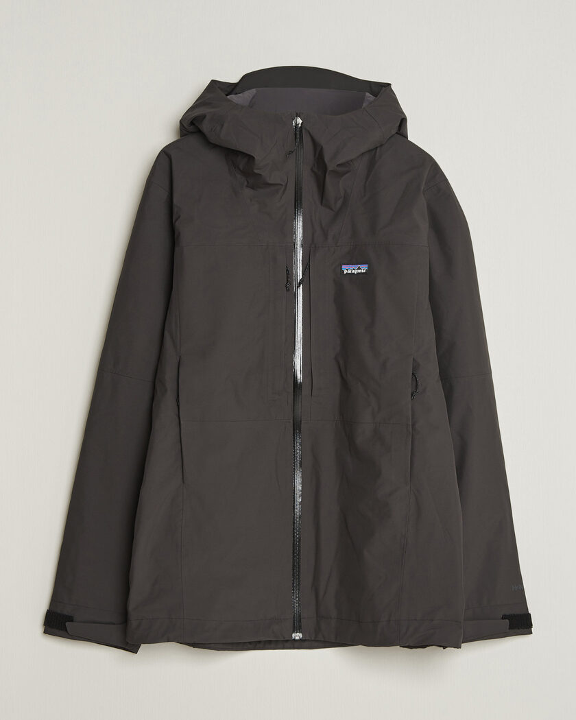 Patagonia Insulated Boulder Fork Rain Jacket Black – Zwart