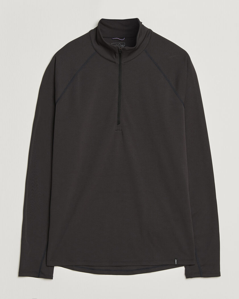 Patagonia Cap Midweight Zip Neck Ink Black – Zwart