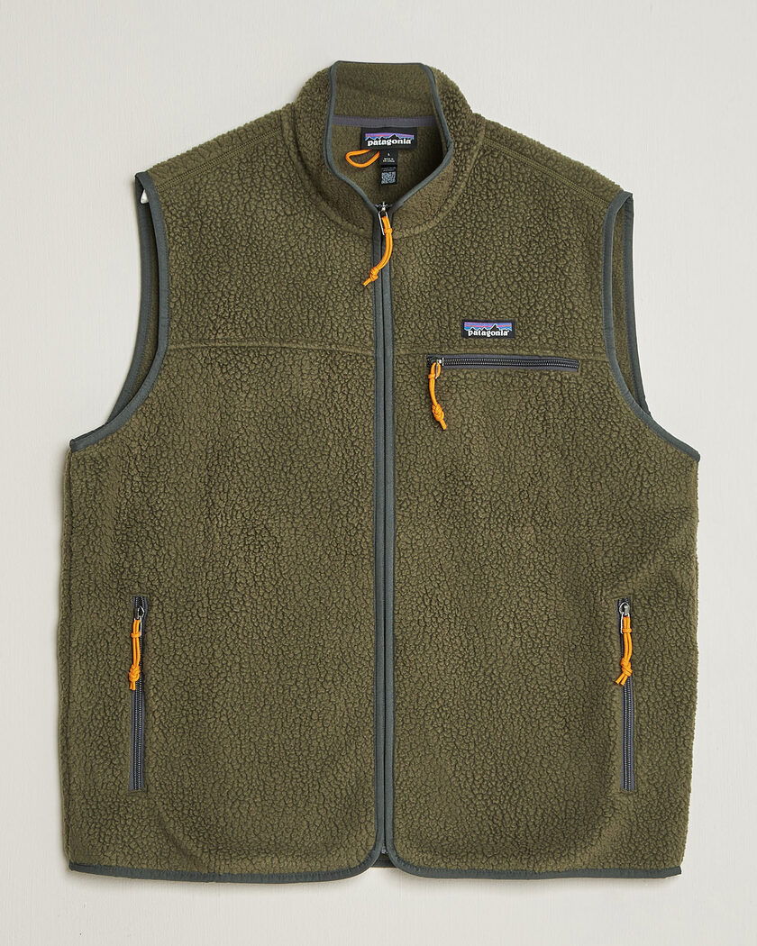 Patagonia Retro Pile Vest Basin Green – Groen