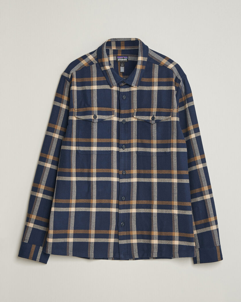 Patagonia Fjord Flannel Shirt New Navy – Blauw
