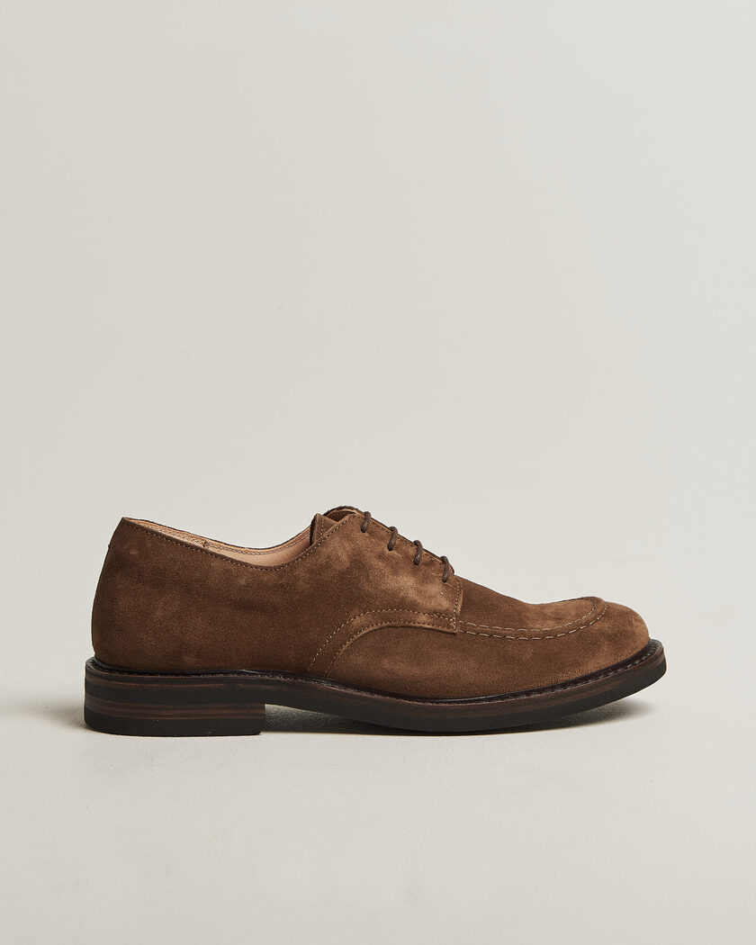 Astorflex Carlflex Moc Toe Dark Khaki Suede – Bruin