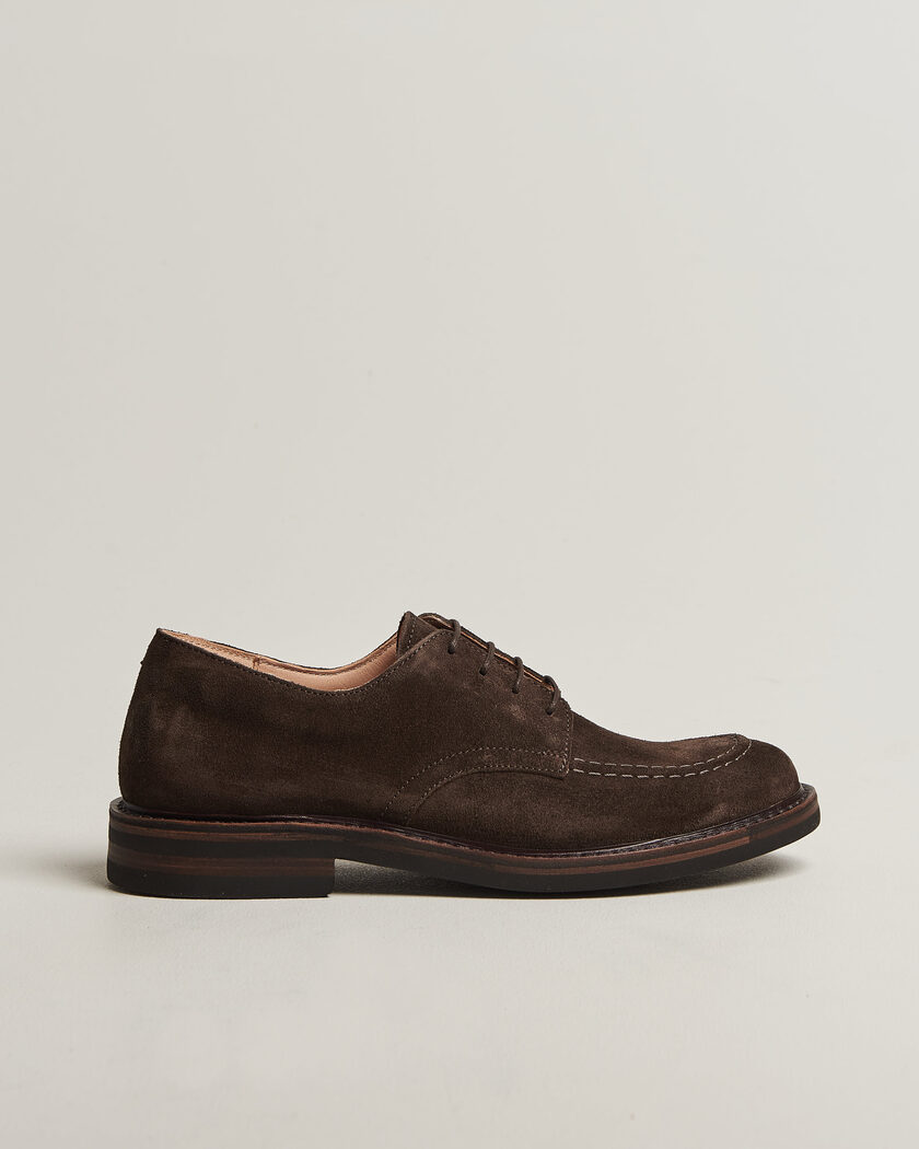 Astorflex Carlflex Moc Toe Dark Brown Suede – Bruin