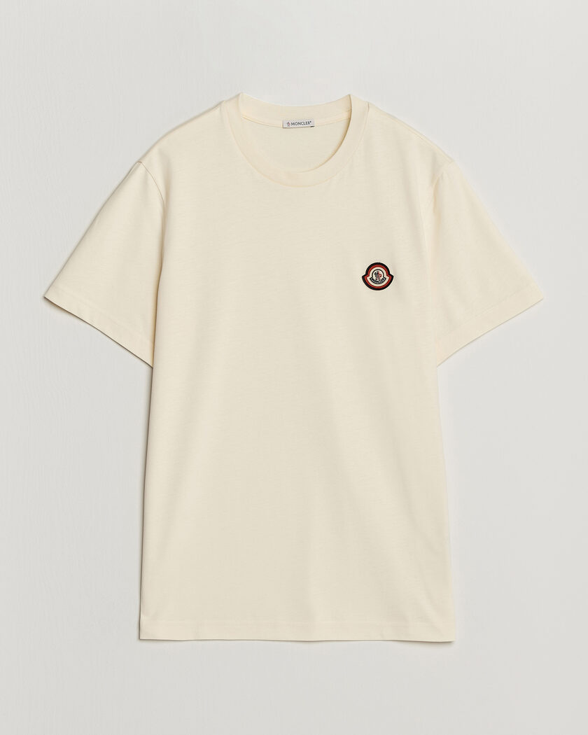 Moncler Logo T-Shirt Off White – Blanc