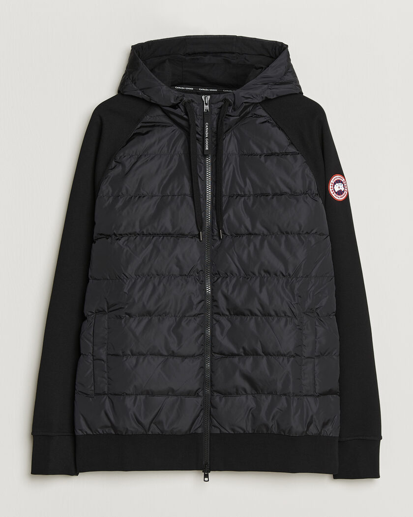 Canada Goose Hybridge Huron Full Zip Hoody Black – Zwart