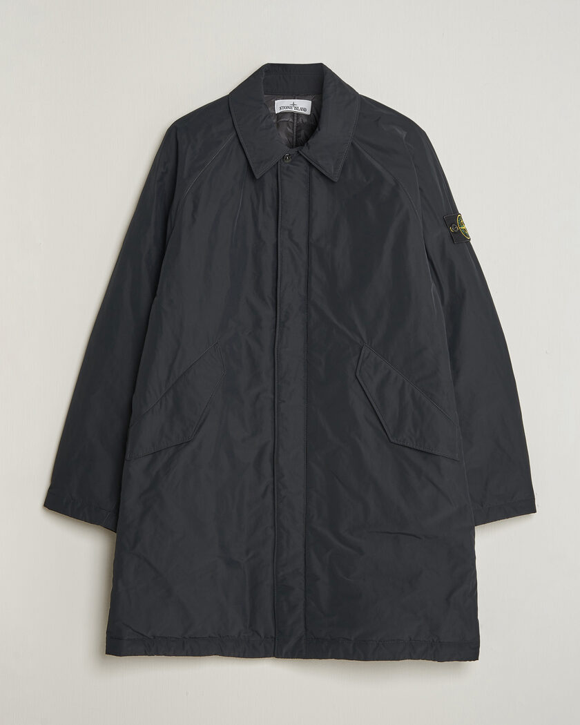 Stone Island Micro Reps Padded Coat Black – Zwart