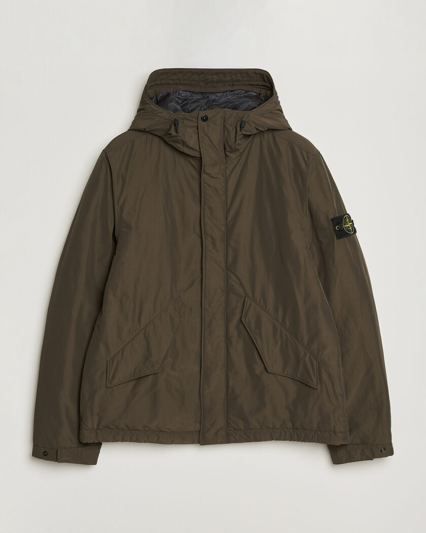 Stone Island Micro Twill Hood Jacket Coal Grey – Grijs