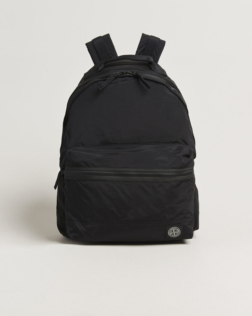 Stone Island Nylon Metal Backpack Black – Zwart
