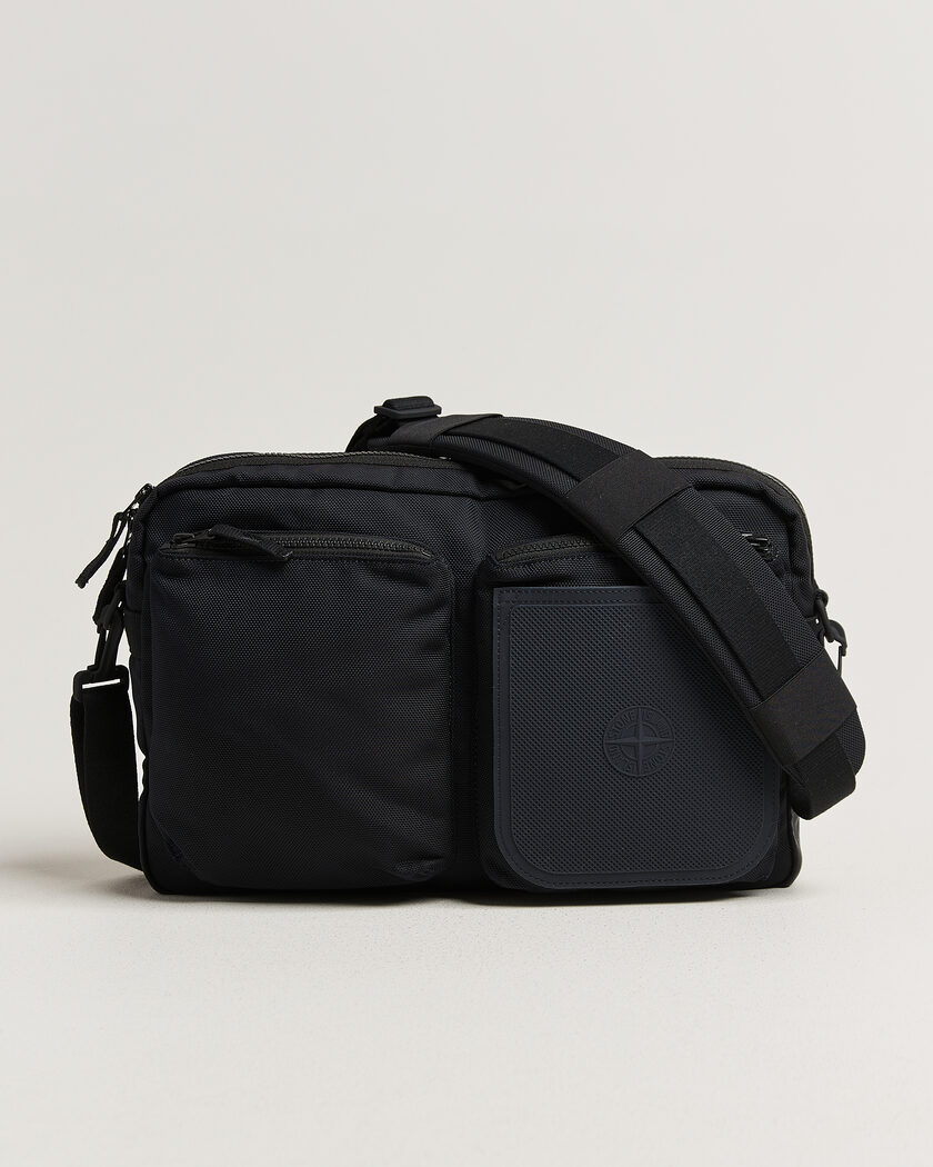 Stone Island Nylon Panama Shoulder Bag Navy Blue – Bleu