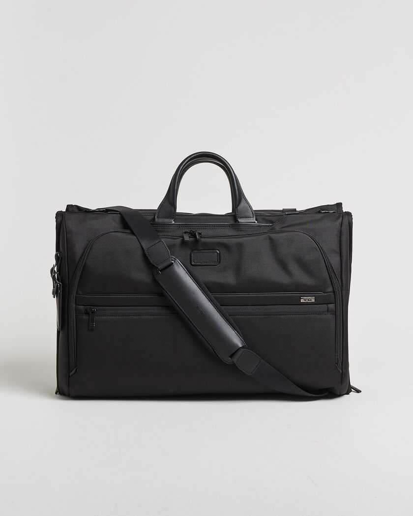 TUMI Alpha Garment Tri-Fold Carry On Black – Noir