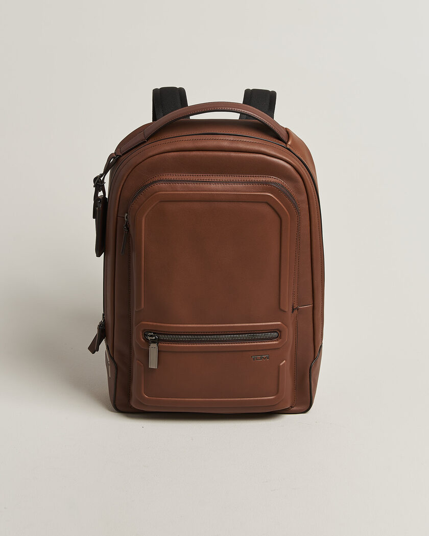 TUMI Harrison Bradner Backpack Cognac Bombe – Marron