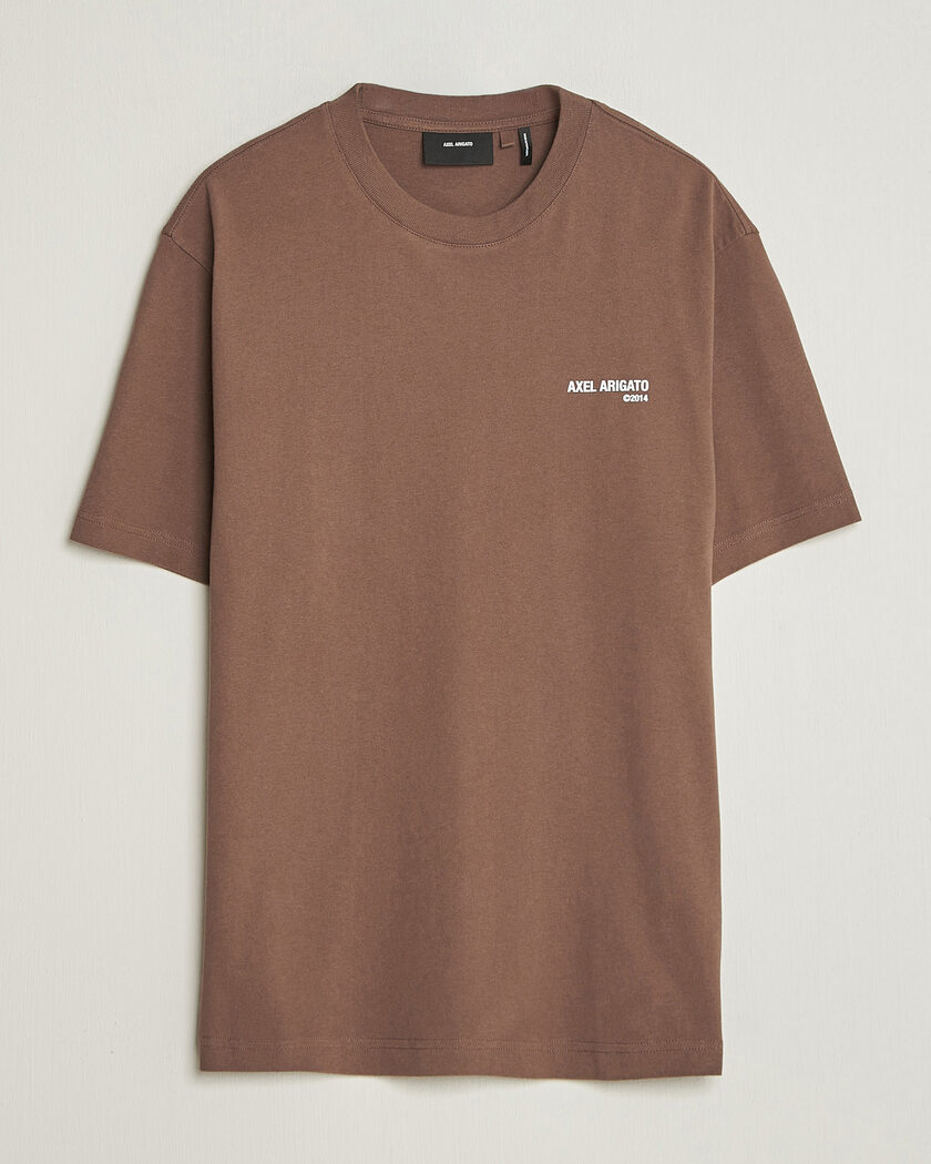 Axel Arigato Legacy T-Shirt Coffee Brown – Bruin