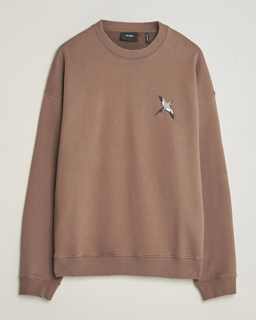 Axel Arigato Micro Bee Bird Sweatshirt Coffee Brown – Bruin