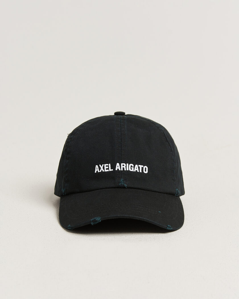 Axel Arigato AA Logo Cap Washed Black – Zwart