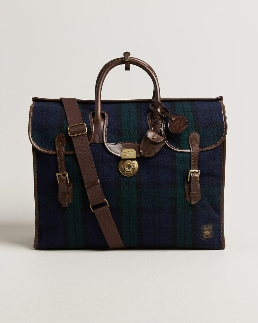 Polo Ralph Lauren Weekender Luggage Bag Blue/Green Multi – Blauw