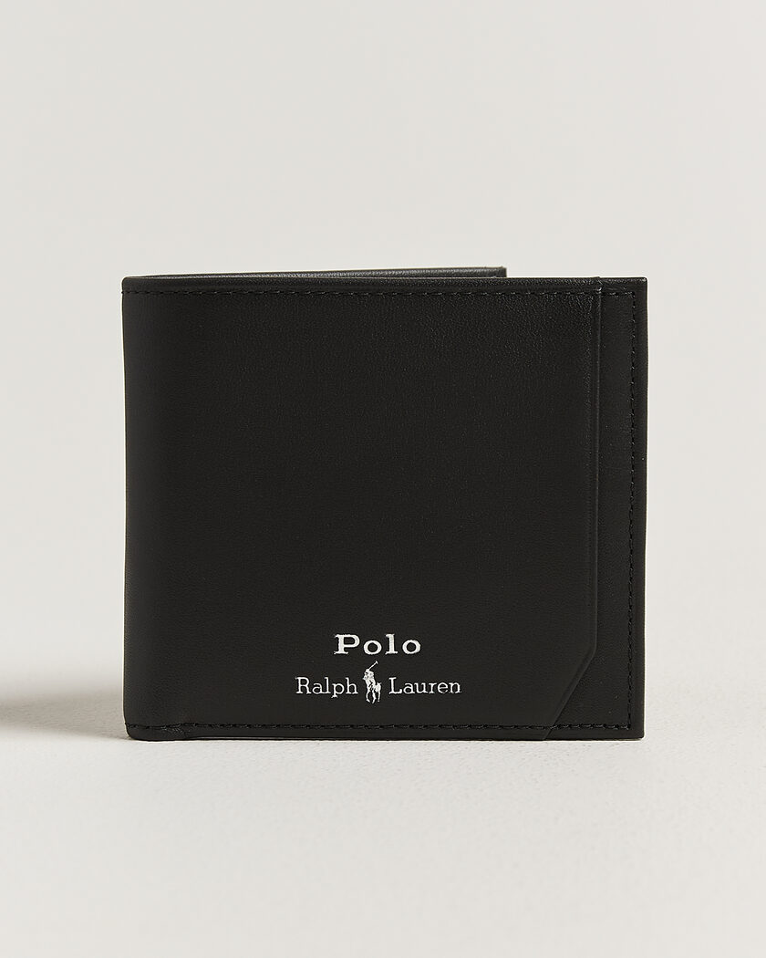 Polo Ralph Lauren Smooth Leather Wallet Black – Noir