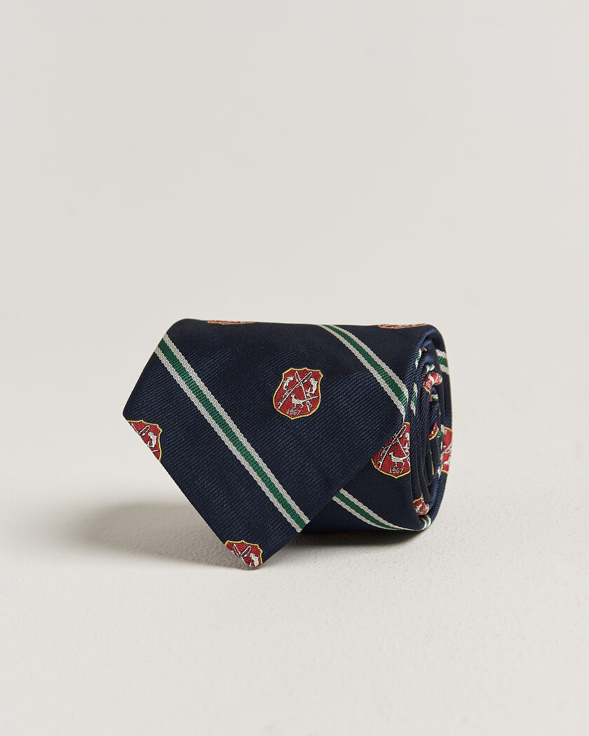Polo Ralph Lauren Club Fishing Tie Navy – Bleu