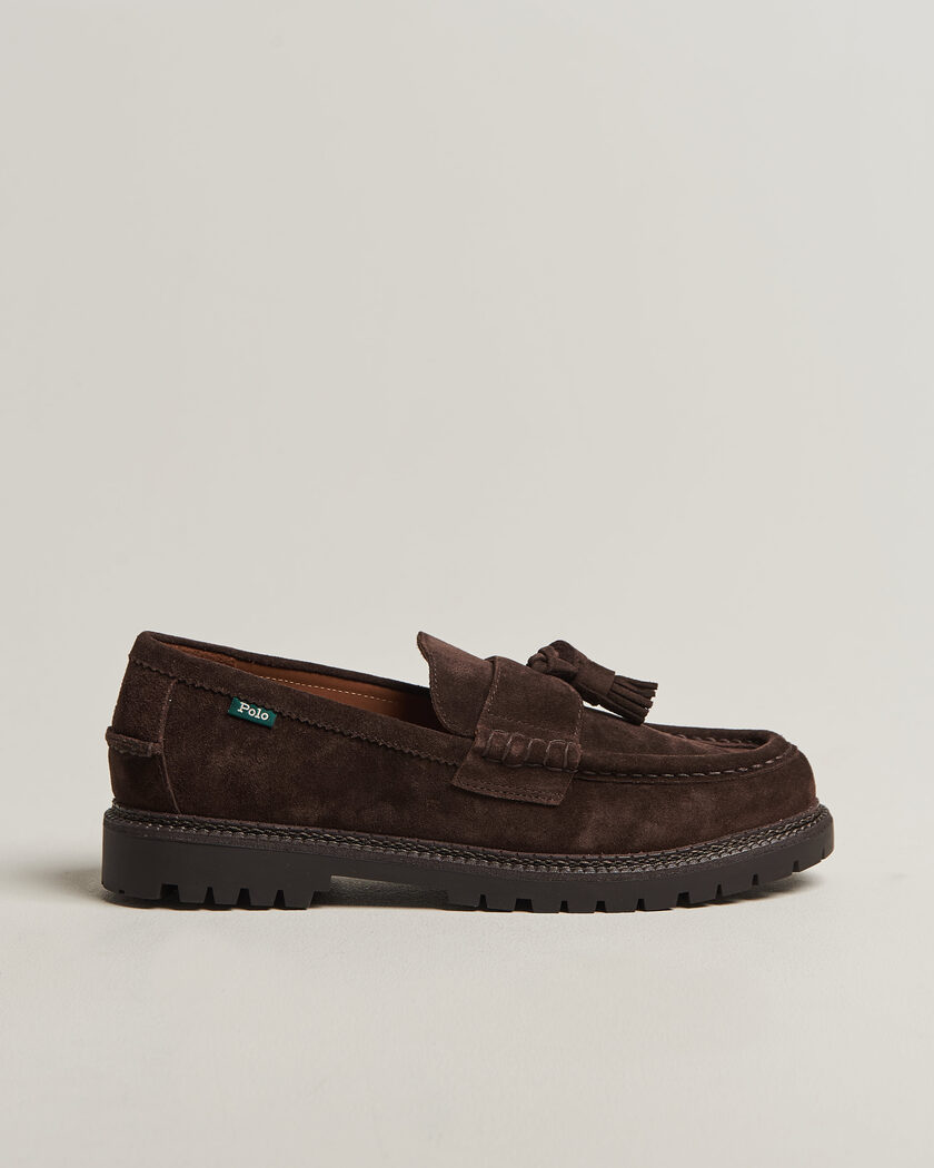Polo Ralph Lauren Jett Penny Loafers Dark Chocolate – Marron