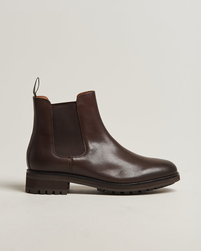 Polo Ralph Lauren Bryson Calf Chelsea Boots Polo Brown – Bruin