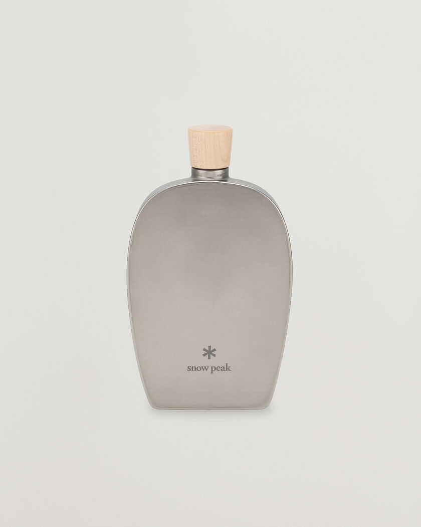 Snow Peak Flask 250 ml Titanium – Zilver