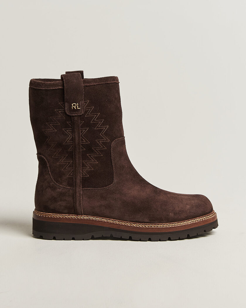 Polo Ralph Lauren Alpine Pullover Boot Dark Chocolate – Marron
