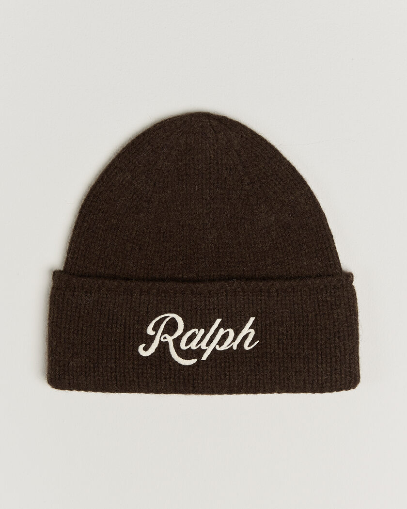 Polo Ralph Lauren Wool Blend Beanie Cooper Brown – Marron