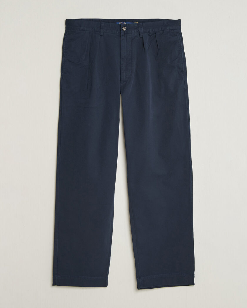 Polo Ralph Lauren Bedford Twill Straight Fit Pants Aviator Navy – Bleu