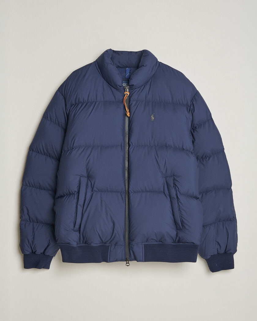 Polo Ralph Lauren Ripstop Puffer Jacket Cruise Navy – Blauw