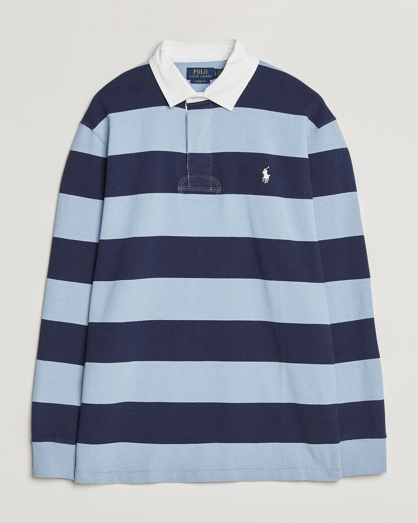 Polo Ralph Lauren Striped Jersey Rugger Blue/Navy – Bleu
