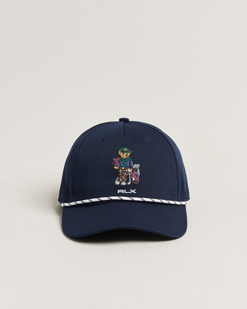  RLX Ralph Lauren Golf Bear Cap Refined Navy – Bleu