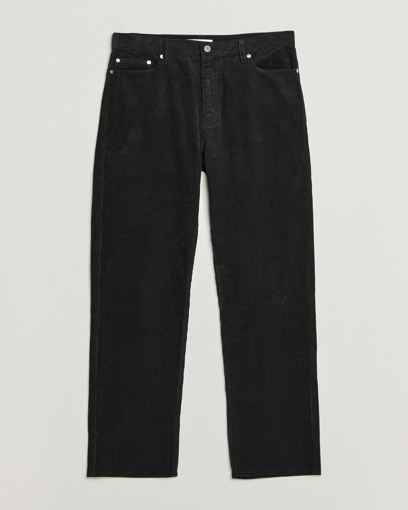 Samsøe Samsøe Eddie Corduroy Trousers Black – Noir