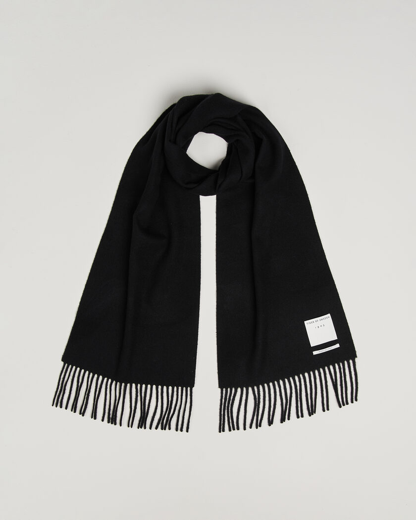 Tiger of Sweden Sylan Wool Scarf Black – Noir