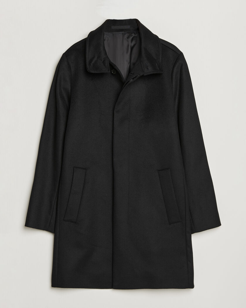 Tiger of Sweden Aleric Wool/Cashmere Coat Black – Noir
