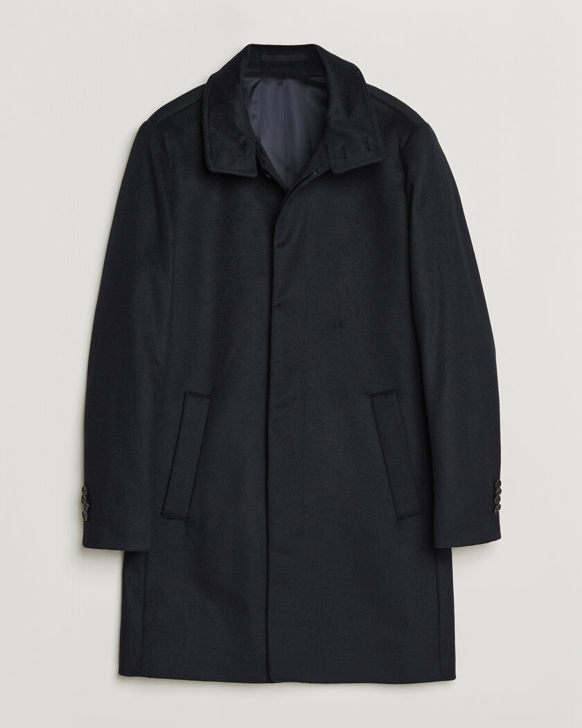 Tiger of Sweden Aleric Wool/Cashmere Coat Light Ink – Blauw