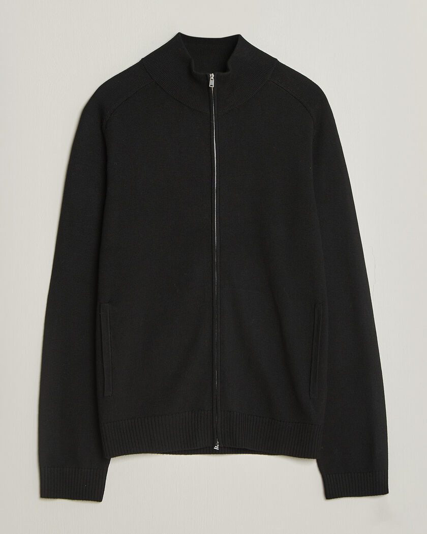 Tiger of Sweden Cassian Wool Full Zip Black – Noir