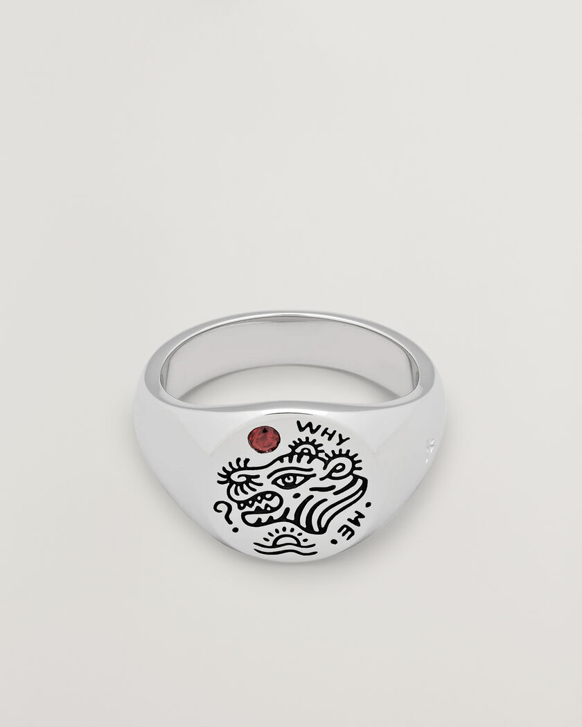 Tom Wood Why Me Ring Silver – Argent
