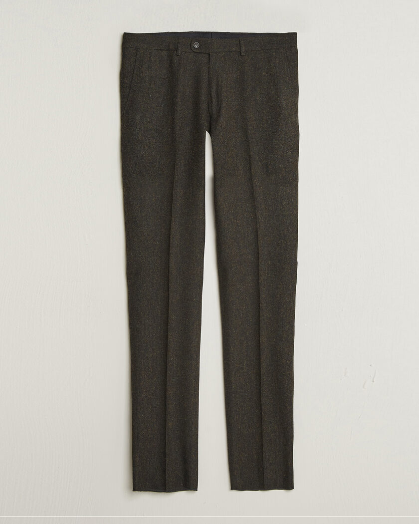 Walker Slater Edward Shetland Wool Donegal Trousers Brown – Bruin