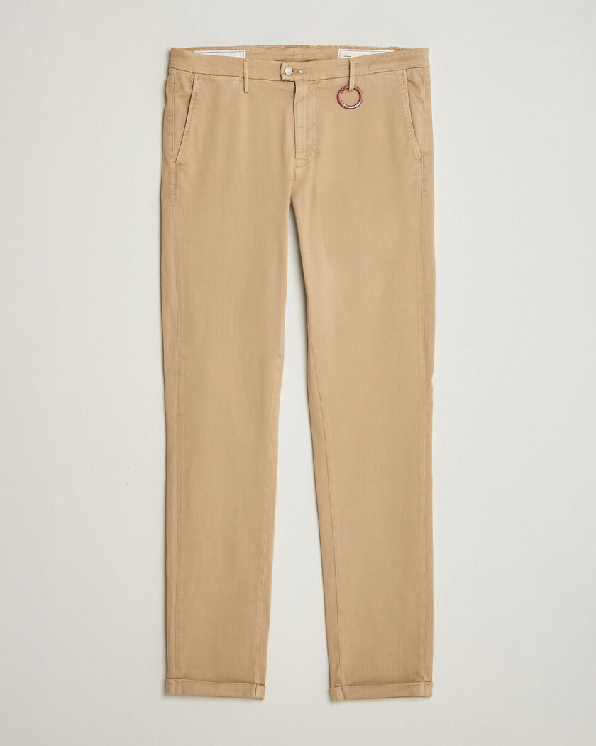 Tramarossa Luis Superstrech Cotton Chino Beige – Beige