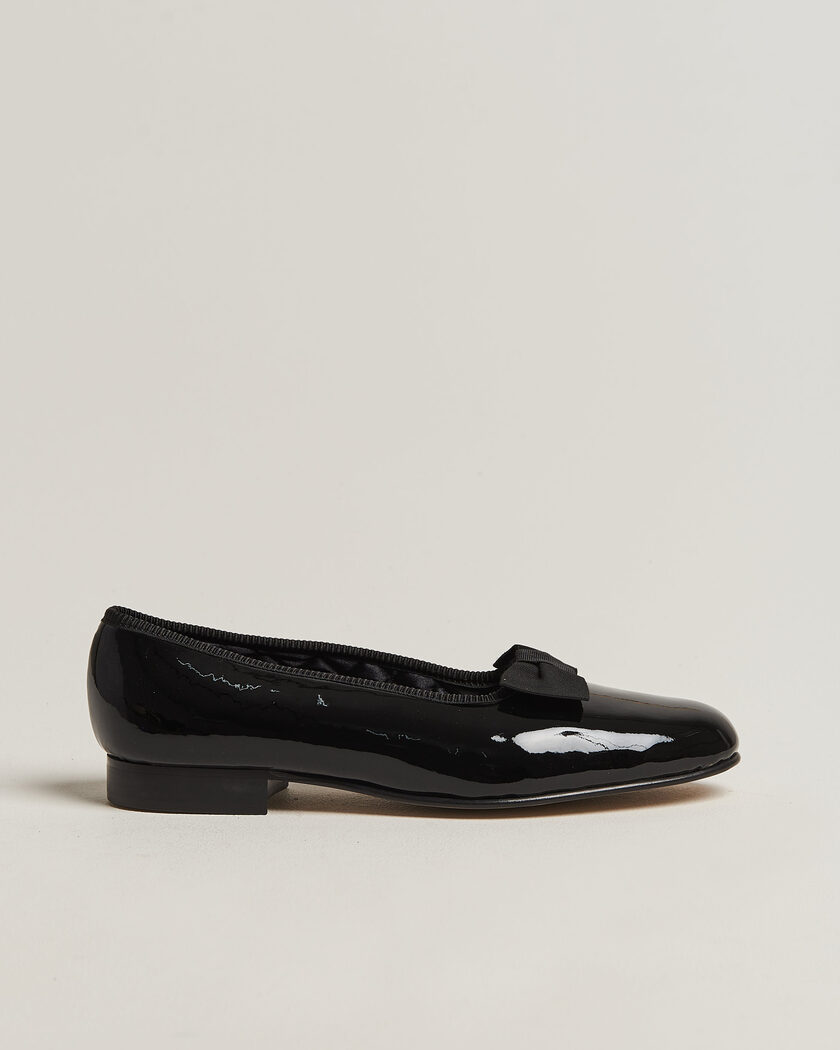 Bowhill & Elliott Patent Opera Pump Black – Zwart