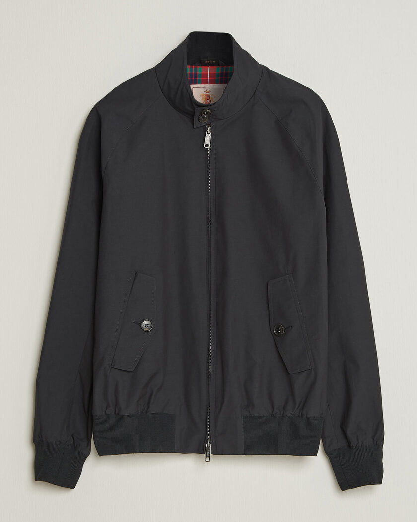 Baracuta G9 Original Harrington Jacket Dark Navy – Blauw
