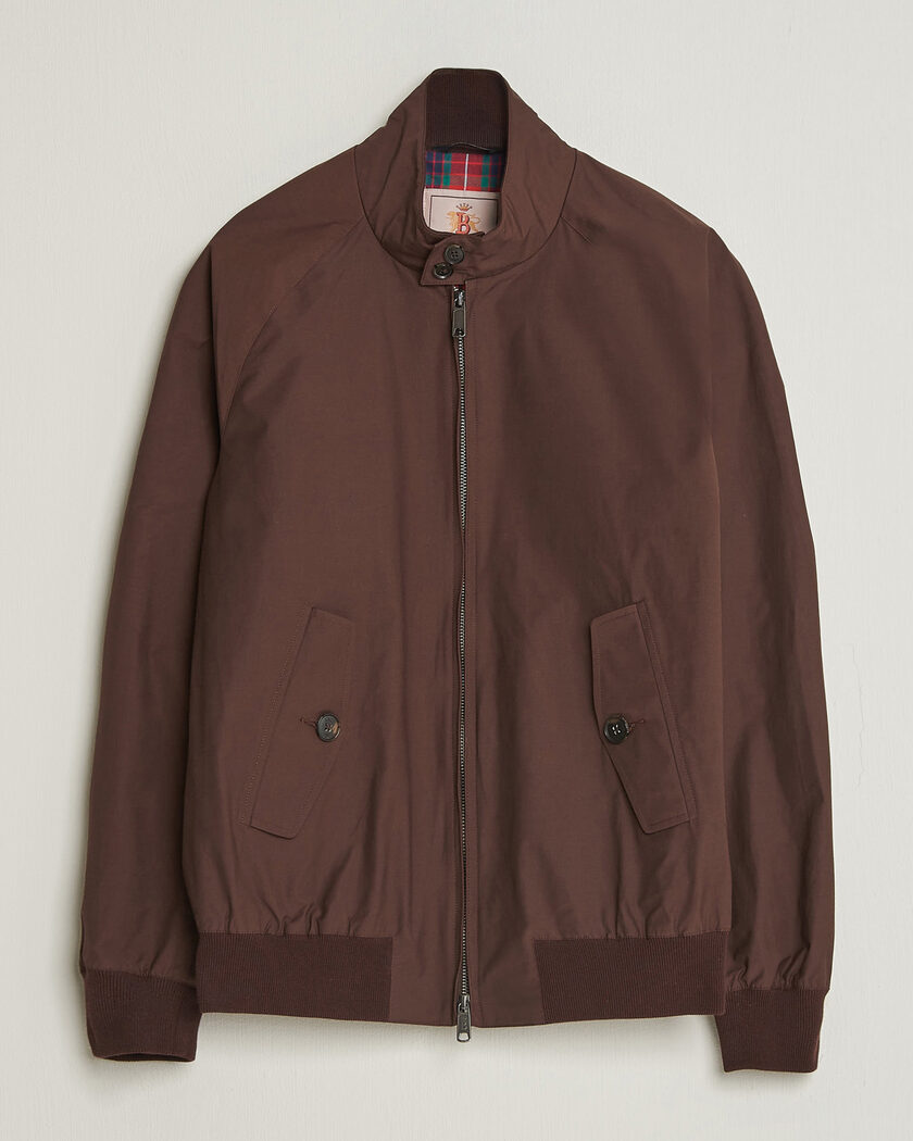 Baracuta G9 Original Harrington Jacket Brown Cigar – Bruin