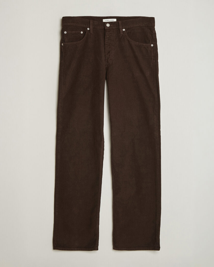 Sunflower Loose Corduroy Pants Brown – Marron