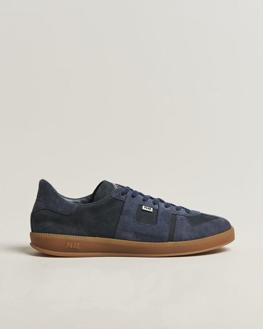 P448 Monza Suede Sneaker Total Blue – Bleu