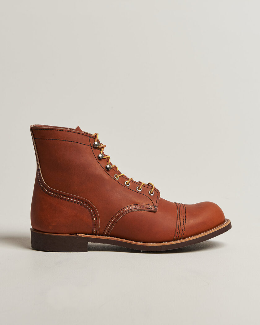  Red Wing Shoes Iron Ranger Boot Oro Legacy Leather – Marron