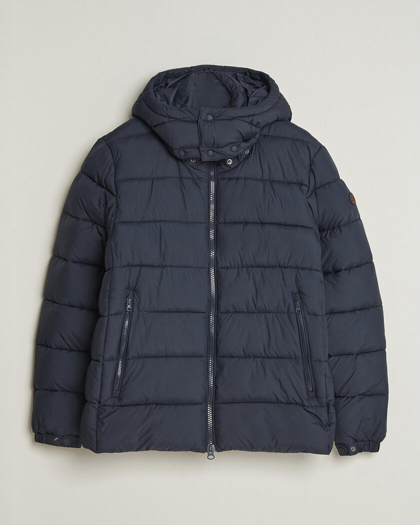 Save The Duck Boris Matt Padded Puffer Blue Black – Bleu