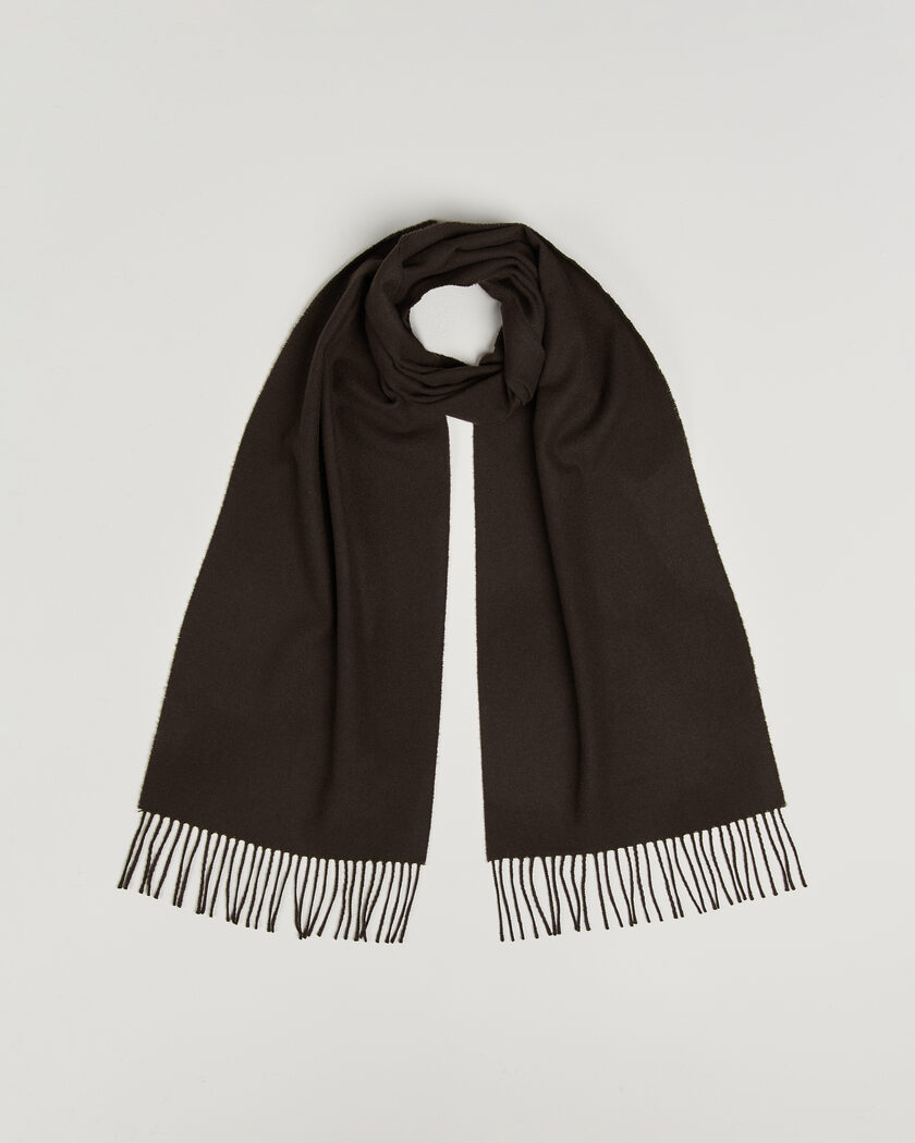 Gant Wool Scarf Shadow Brown – Marron