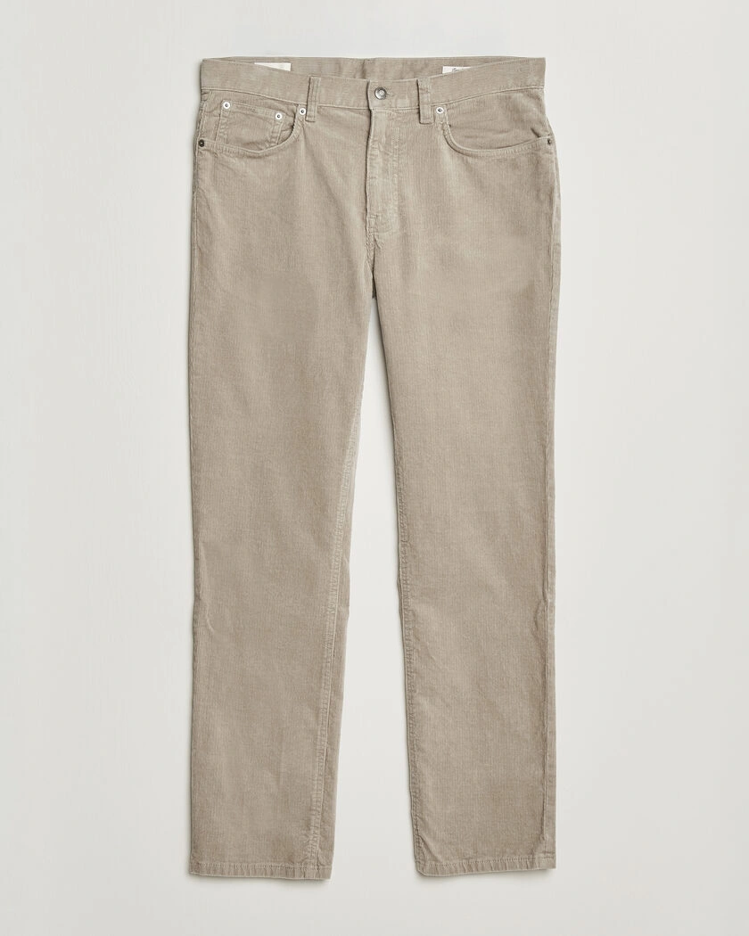 Gant Regular Fit Corduroy 5-Pocket Pants Mist Taupe – Beige