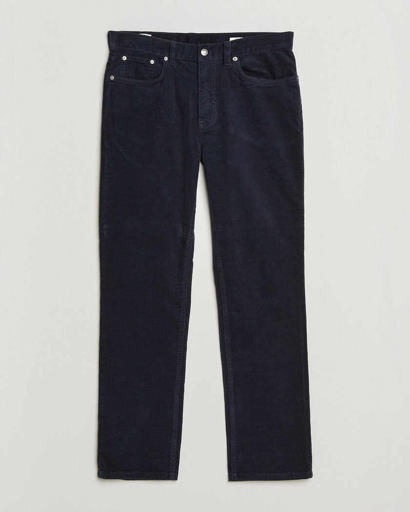Gant Regular Fit Corduroy 5-Pocket Pants Evening Blue – Bleu